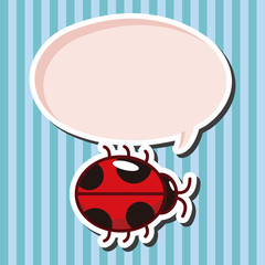 bug cartoon elements vector,eps