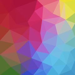 Obraz premium Triangular abstract background