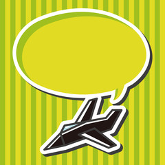 transportation airplane theme elements