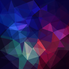 Triangular abstract background