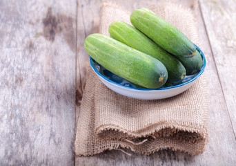 fresh cucumbers