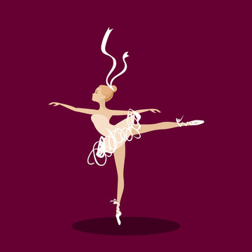 ballet dancer on stage