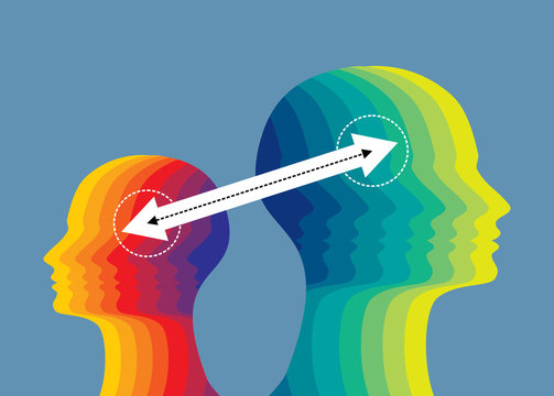 exchanging idea concept