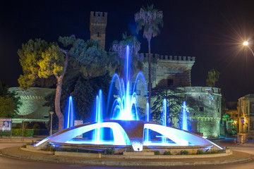 Fontana di Piazza Diaz, Nardò, LE, Italy - obrazy, fototapety, plakaty