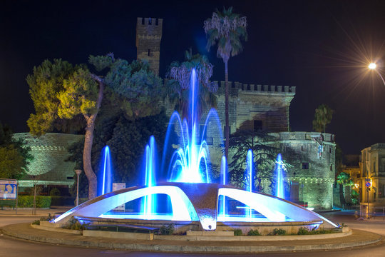 Fontana di Piazza Diaz, Nardò, LE, Italy