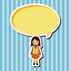 people character theme elements