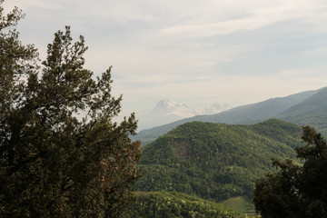 Panorama con Gran Sasso