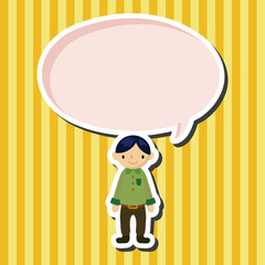 people character theme elements