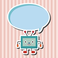 Home appliances theme tv elements