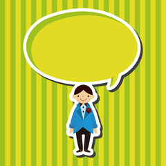 wedding couple theme elements vector,eps