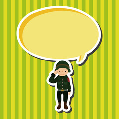 policeman theme elements vector,eps