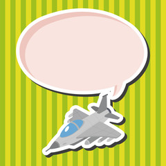 transportation airplane theme elements