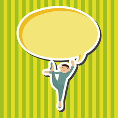 dancer theme elements vector,eps