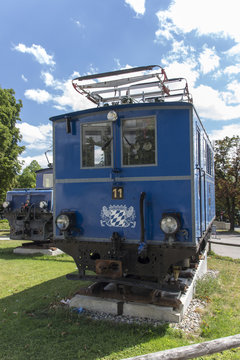 Locomotives Of The Bavarian Zugspitze Railway In Munich, 2015