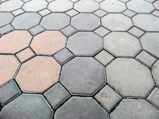 Block floor background