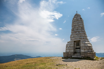 Monument des Diables Bleus au Grand Ballon d'Alsace