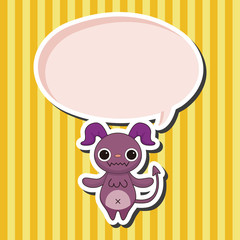 monster cartoon theme elements vector,eps