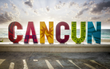 Cancun, Mexico - obrazy, fototapety, plakaty
