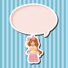 Medieval character cartoon theme elements