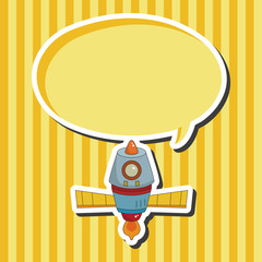 spaceship theme elements vector,eps