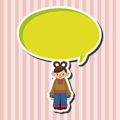 Chinese people theme elements