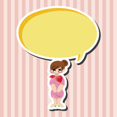 flight attendants theme elements vector,eps