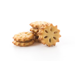 biscuit with pineapple jam
