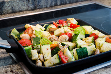 grilled vegetables