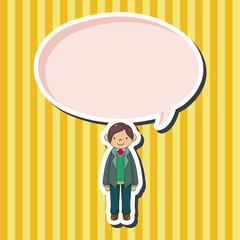 boy man cartoon theme elements vector,eps