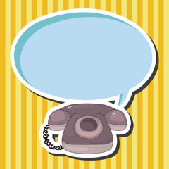 telephone theme elements