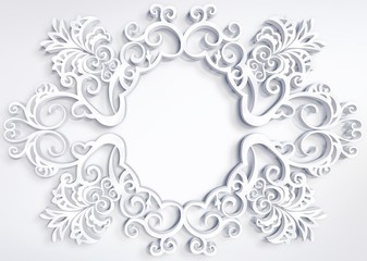 Motifs floraux 3d
