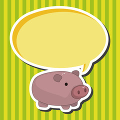 piggybank theme elements