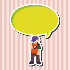 hip hop dancer theme elements