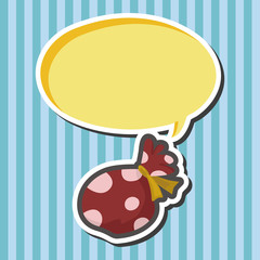 Christmas gifts theme elements