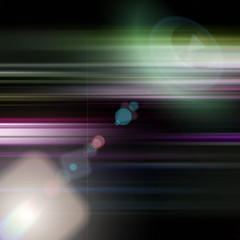 futuristic stripe design with lights