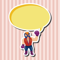 Wrestler theme elements