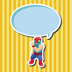 Wrestler theme elements