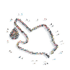 people in the shape of blood donation, medicine.