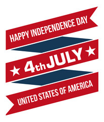 4th July - Happy Independence day- United States of America 