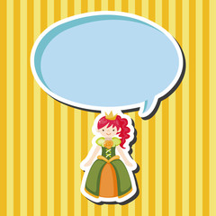 Royal theme princess elements