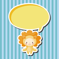 Constellation Leo theme elements