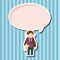 waiter theme elements vector,eps