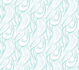 Seamless pattern of abstract waves