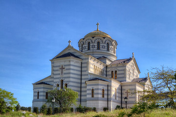 Fototapeta na wymiar cathedral of St. Vladimir