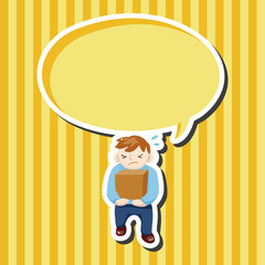 Office workers theme elements