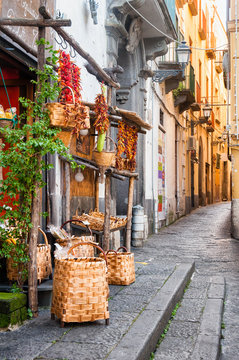 Typical Italian Street Scene.