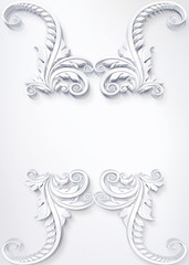 Motifs floraux 3d 