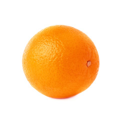 Orange fruit isolated over the white background