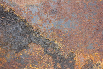 Fototapeta premium Metal surface, corrosion