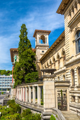 The Palais de Rumine in Lausanne - Switzerland